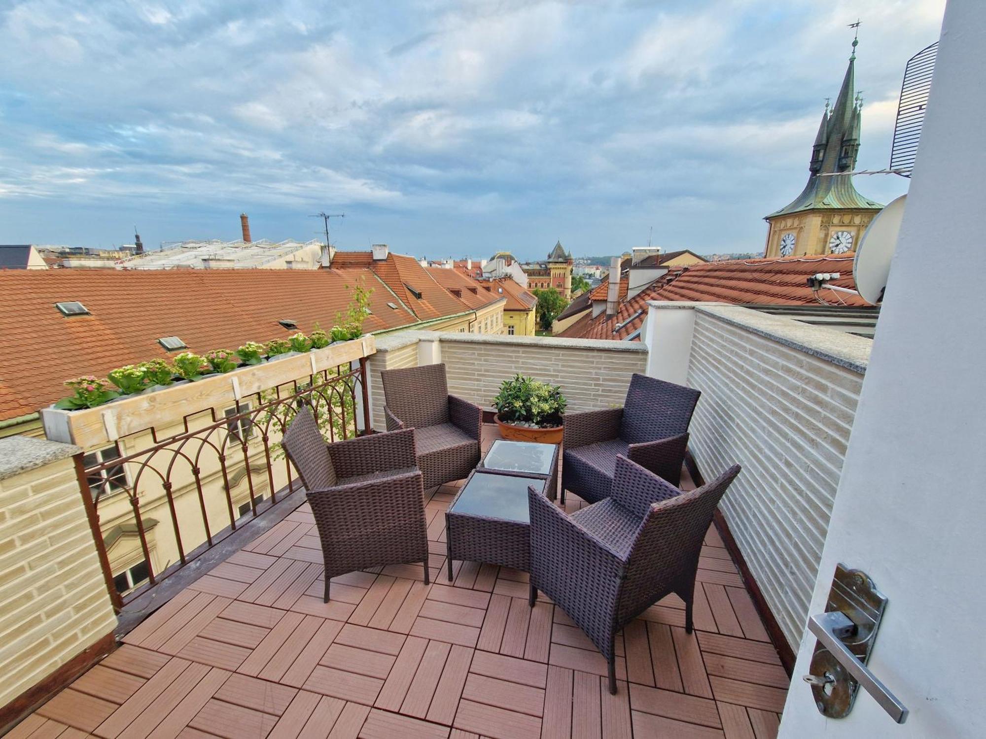 Studio Karluv Most Prag Exterior foto